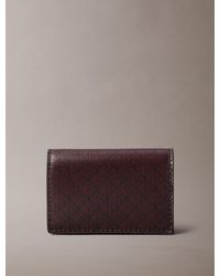Calvin Klein - Monogram Logo Accordion Card Holder - Lyst
