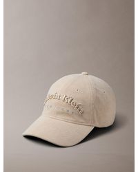 Calvin Klein - Ckny Logo Corduroy Cap - Lyst