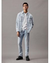 Calvin Klein - Authentieke Straight Jeans - Lyst