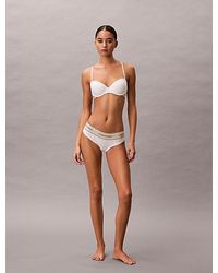Calvin Klein - Lift Demi Bra Heritage Cotton Stretch - Lyst
