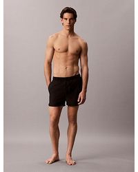 Calvin Klein - Short Drawstring Swim Shorts Essentials - Lyst