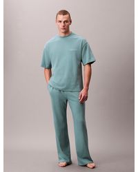 Calvin Klein - Haut De Pyjama En Jersey De Coton - Lyst