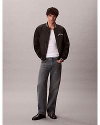 Calvin Klein - Jeans Varsity Logo Bomber Jacket - Lyst