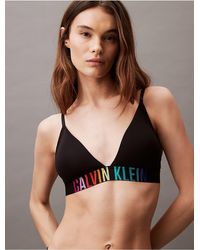 Calvin Klein - Intense Power Pride Lightly Lined Triangle Bralette - Lyst