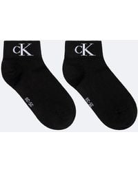 Calvin Klein - 2 Pack Soft Cotton Stretch Ankle Socks - Lyst