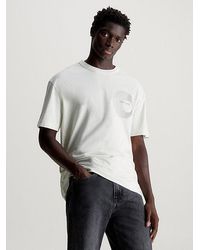 Calvin Klein - Lässiges Logo-T-Shirt mit Grafik - Lyst