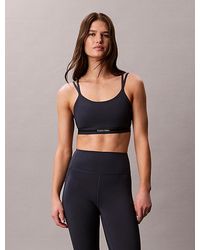 Calvin Klein - Sport Low Support Quick Dry Sports Bra - Lyst