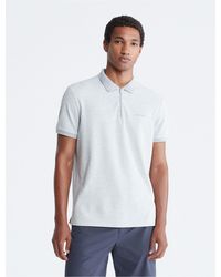 Calvin Klein - Tech Zip Polo Shirt - Lyst