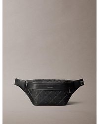 Calvin Klein - Embossed Emblem Logo Bum Bag - Lyst
