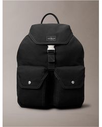 Calvin Klein - Canvas Flap Backpack - Lyst