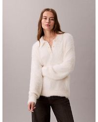 Calvin Klein - Jeans Soft Relaxed Polo Jumper - Lyst