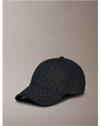 Calvin Klein - Allover Monogram Logo Baseball Cap - Lyst