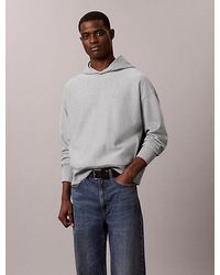 Calvin Klein - Jeans Premium Terry Back Logo Hoodie - Lyst