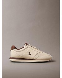 Calvin Klein - Signature Logo Runner Trainers - Lyst