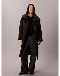 Calvin Klein - Quilted Liner Coat - Lyst