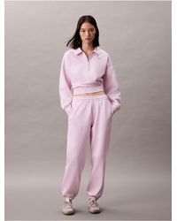 Calvin Klein - Calvin Klein Archive Logo Fleece Joggers - Lyst