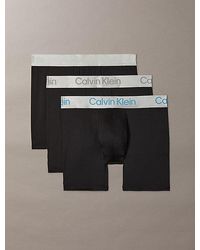 Calvin Klein - 3 Pack Boxer Briefs - Lyst