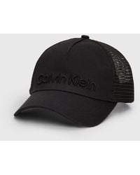 Calvin Klein - Twill Trucker Cap - Lyst