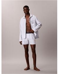 Calvin Klein - Boxers Icon Cotton Poplin - Lyst