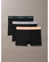 Calvin Klein - 3 Pack Relaxed Dart Trunks - Lyst