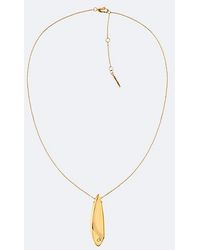Calvin Klein - Jeans Sculpted Pendant Necklace - Lyst