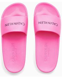 Calvin Klein Chanclas infantiles - Rosa