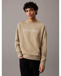 Calvin Klein - Felpa Con Logo Dal Taglio Rilassato - Lyst