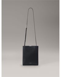 Calvin Klein - Line Leather Crossbody Bag - Lyst