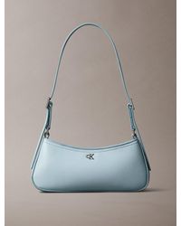 Calvin Klein - Borsa Da Spalla Con Elementi Metallici Con Logo Monogramma - Lyst