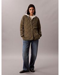 Calvin Klein - Jeans Satin Quilted Liner Jacket - Lyst