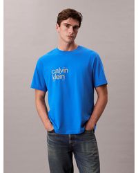 Calvin Klein - Circle Graphic Relaxed T-Shirt - Lyst