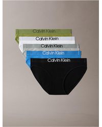 Calvin Klein - Maximum Cotton 5-Pack Bikini - Lyst
