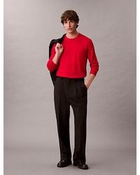 Calvin Klein - Merino Wool Classic Jumper - Lyst
