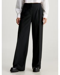 Calvin Klein - Pantalon ample en tricot - Lyst