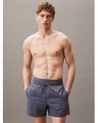 Calvin Klein - Jeans Double Waistband Swim Shorts Ck Soft Nylon - Lyst