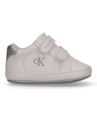 Calvin Klein - Jeans Baby Metallic Velcro Trainers - Lyst