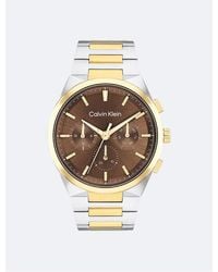 Calvin Klein - Multifunction H-Link Bracelet Watch - Lyst