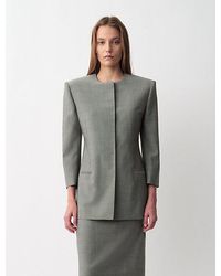 Calvin Klein - Parker Collarless Blazer - Lyst