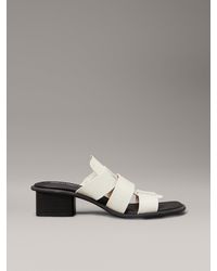 Calvin Klein - Heeled Fisherman Sandals - Lyst