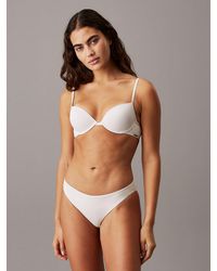 Calvin Klein - Push Up Bikini Top - Lyst