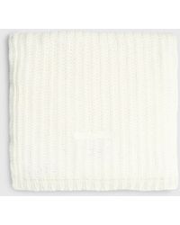Calvin Klein - Écharpe en mélange de coton-laine - Lyst