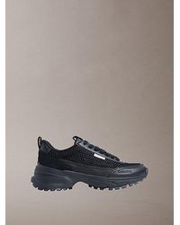 Calvin Klein - Trailblazer — Mesh Mix Runner Trainers - Lyst