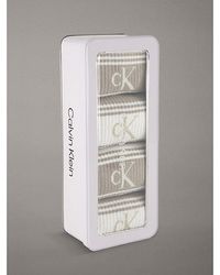 Calvin Klein - Jeans 4 Pack Logo Crew Socks Gift Set - Lyst