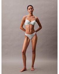 Calvin Klein - Demi T-Shirt Bra Sheer Marquisette - Lyst