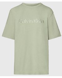 Calvin Klein - Pyjama-Top - Pure Cotton - Lyst