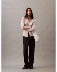 Calvin Klein - Refined Stretch Classic Trouser - Lyst