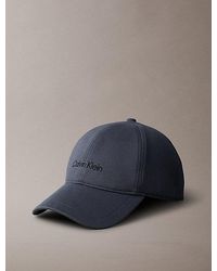 Calvin Klein - Baseballcap Mit Schicht-Monogramm-Logo-Grafik - Lyst