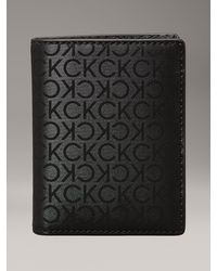 Calvin Klein - Portafoglio Con Portamonete Rfid Con Logo - Lyst