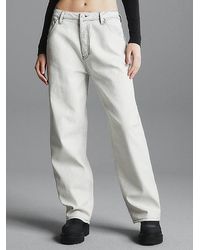 Calvin Klein - Gecoate Baggy Jeans - Lyst
