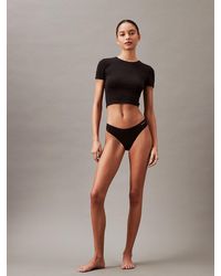 Calvin Klein - String taille basse - Ideal Cotton - Lyst